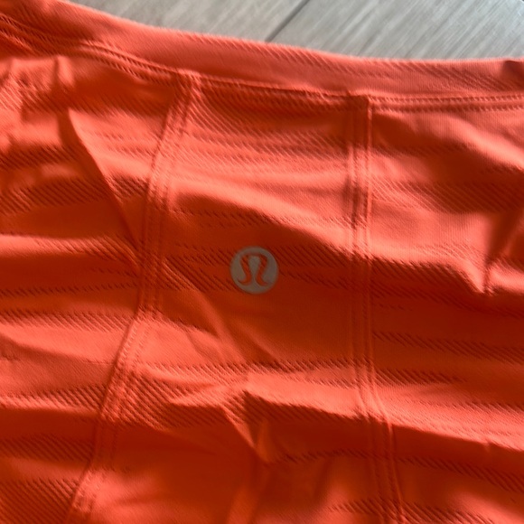 Lululemon Orange Muscle Love Long Sleeve Top - Picture 4 of 4